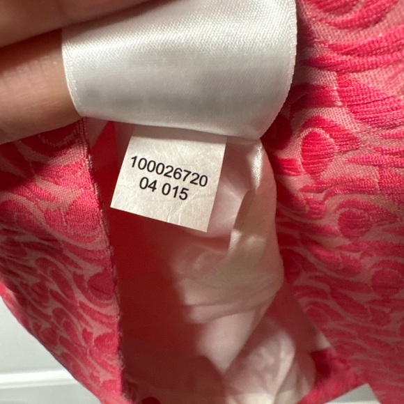 Brooks Brothers 346 Pink Bird Print Dress Size 6 - Picture 7 of 9